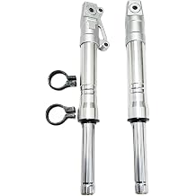 Pair 370mm 27mm Motorcycle Front Fork Shock Absorber Suspension DIO 50 AF18 AF28 AF34 AF35 AF36 AF56 Z4 50ccSilver
