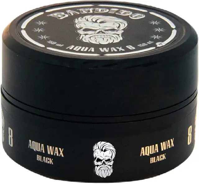 Bandido Aqua Hair Wax Nr.8 - Strong Hold Styling Wax for All Hair Types 150ml