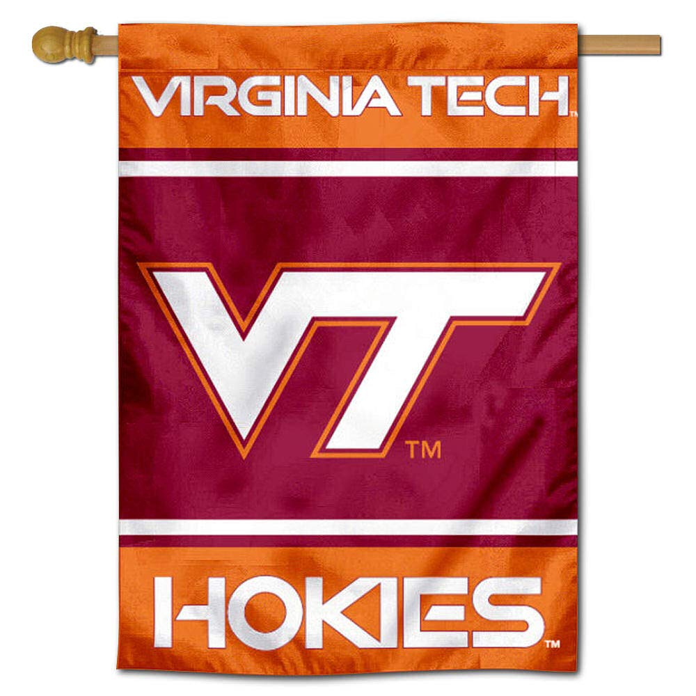 College Flags & Banners Co.Virginia Tech Hokies Two Sided and Double Sided House Flag