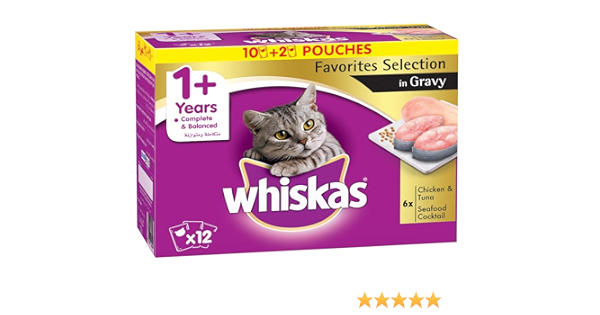 Whiskas seafood selections pouches Clearance