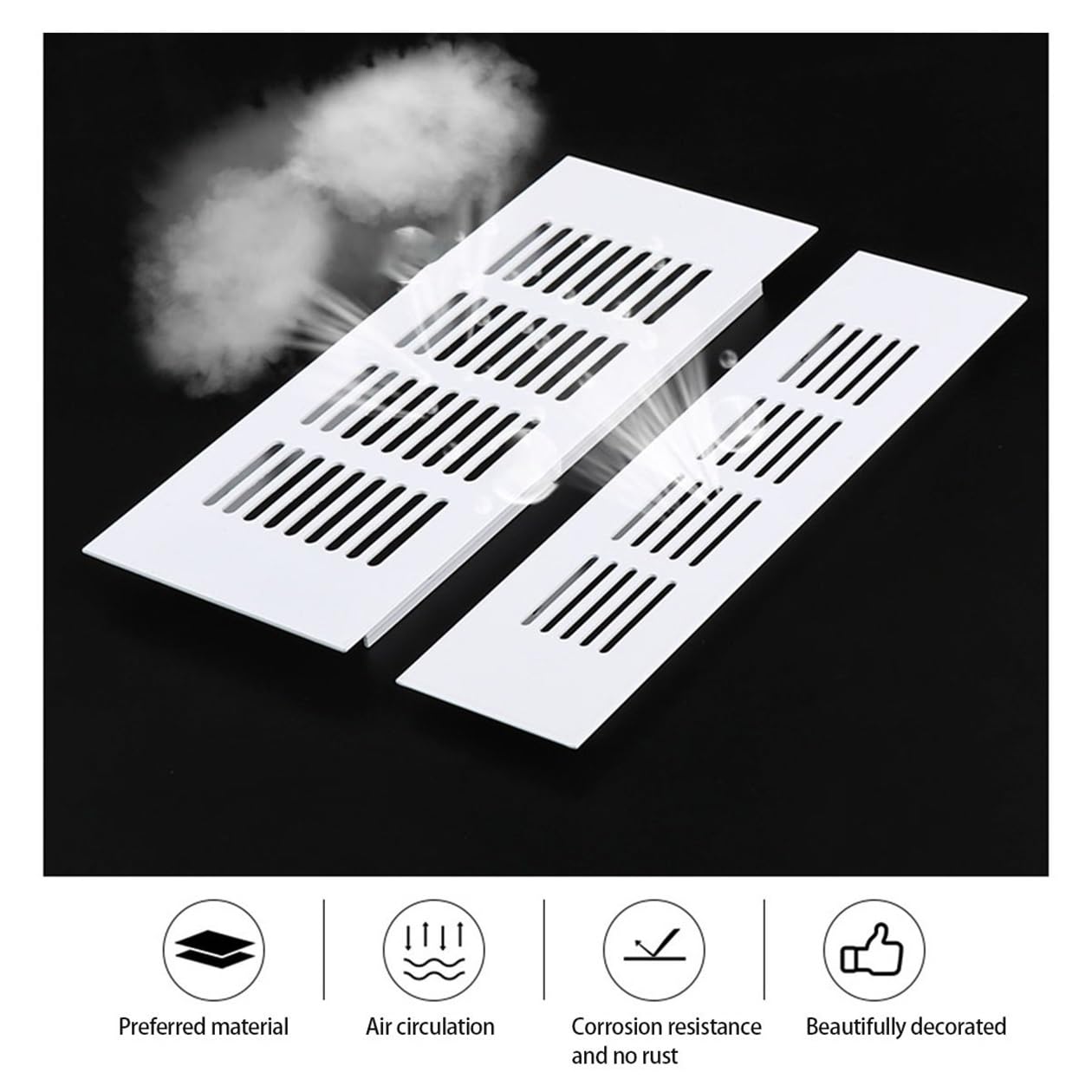 Lüftungsgitter aus Aluminiumlegierung