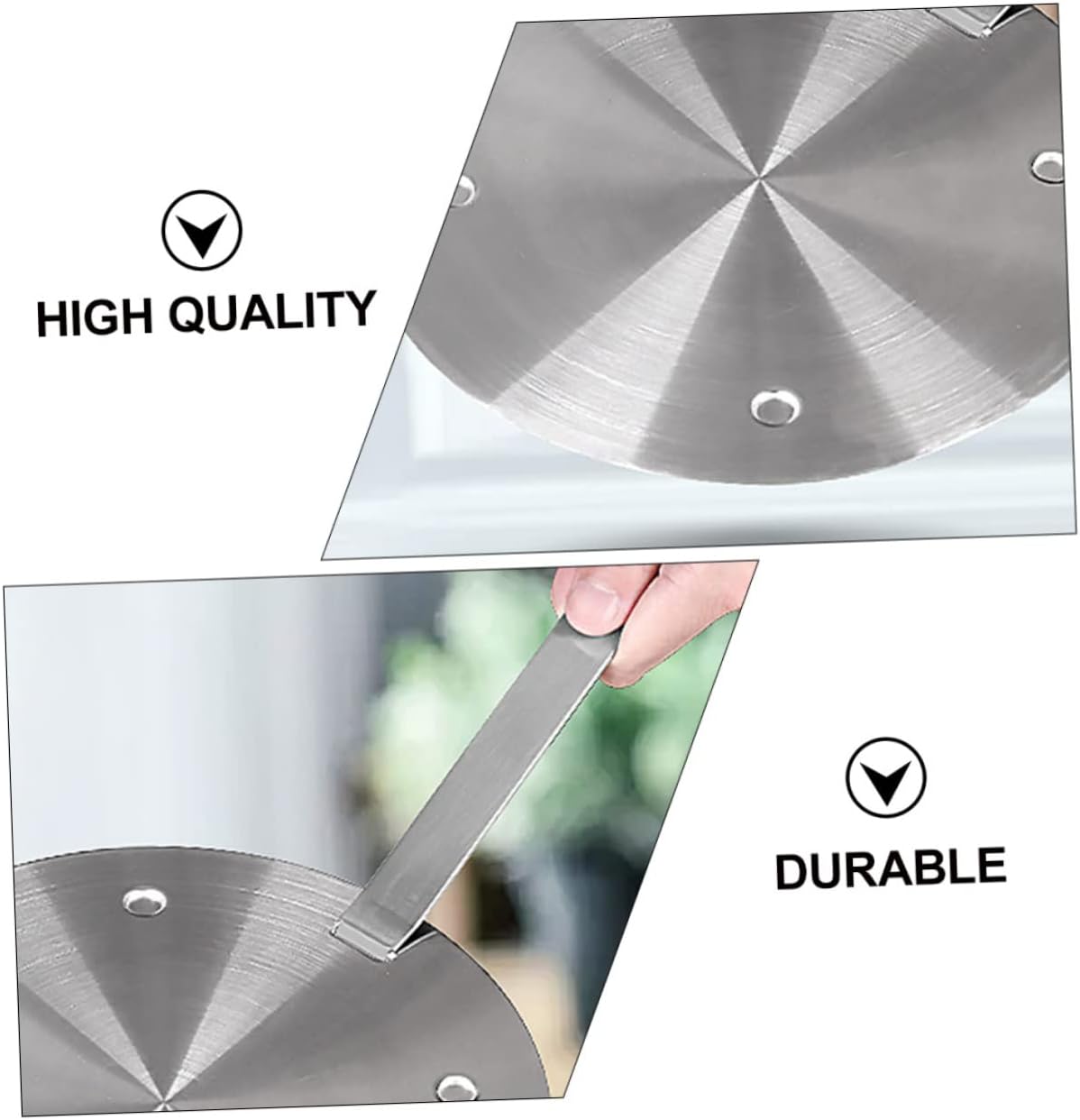 1pc Induction Cooker Heat Conduction Plate Stainless Steel Heat Spreader for Cooking