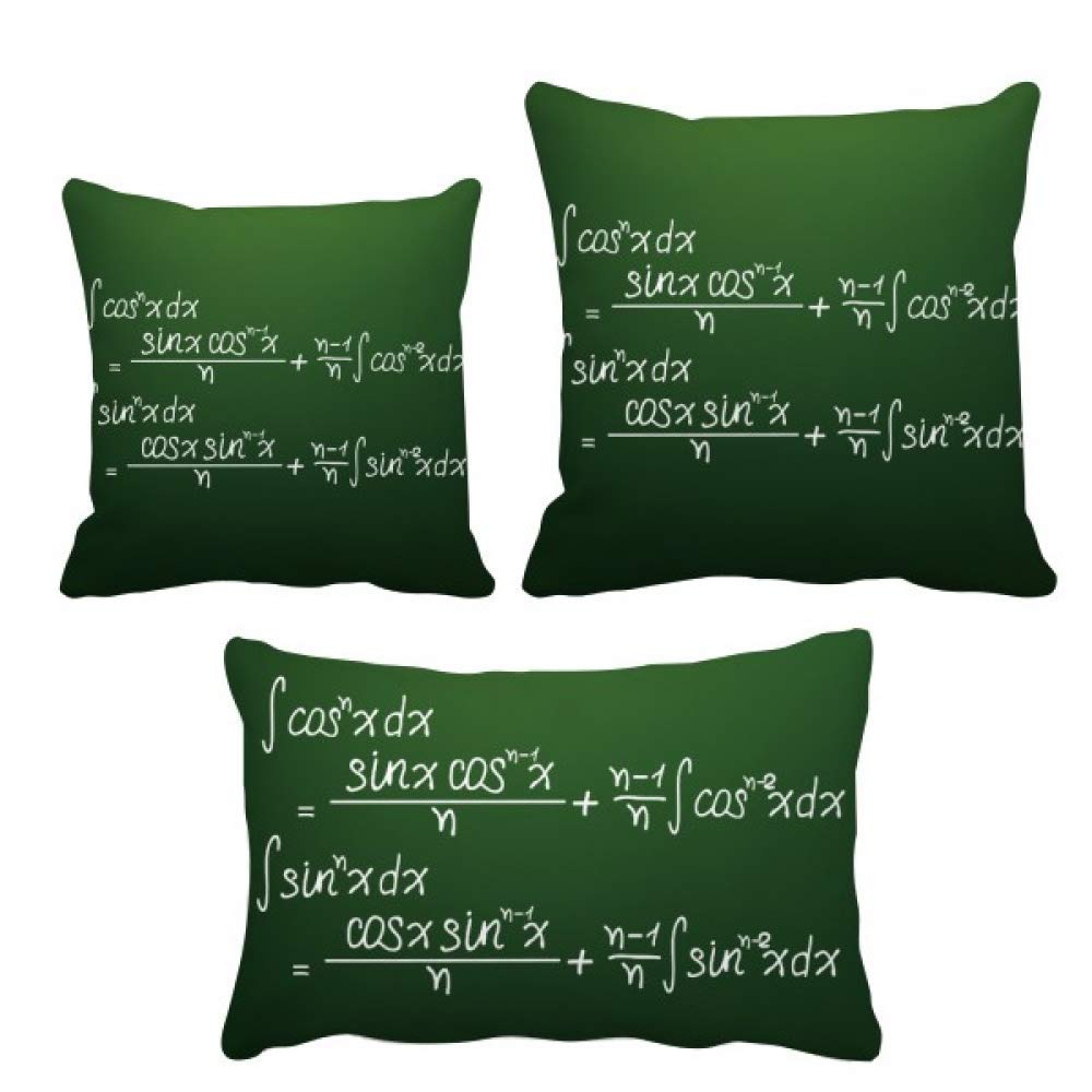 Housse de coussin intégrale et cosinus pour décorer un canapé de salon moderne