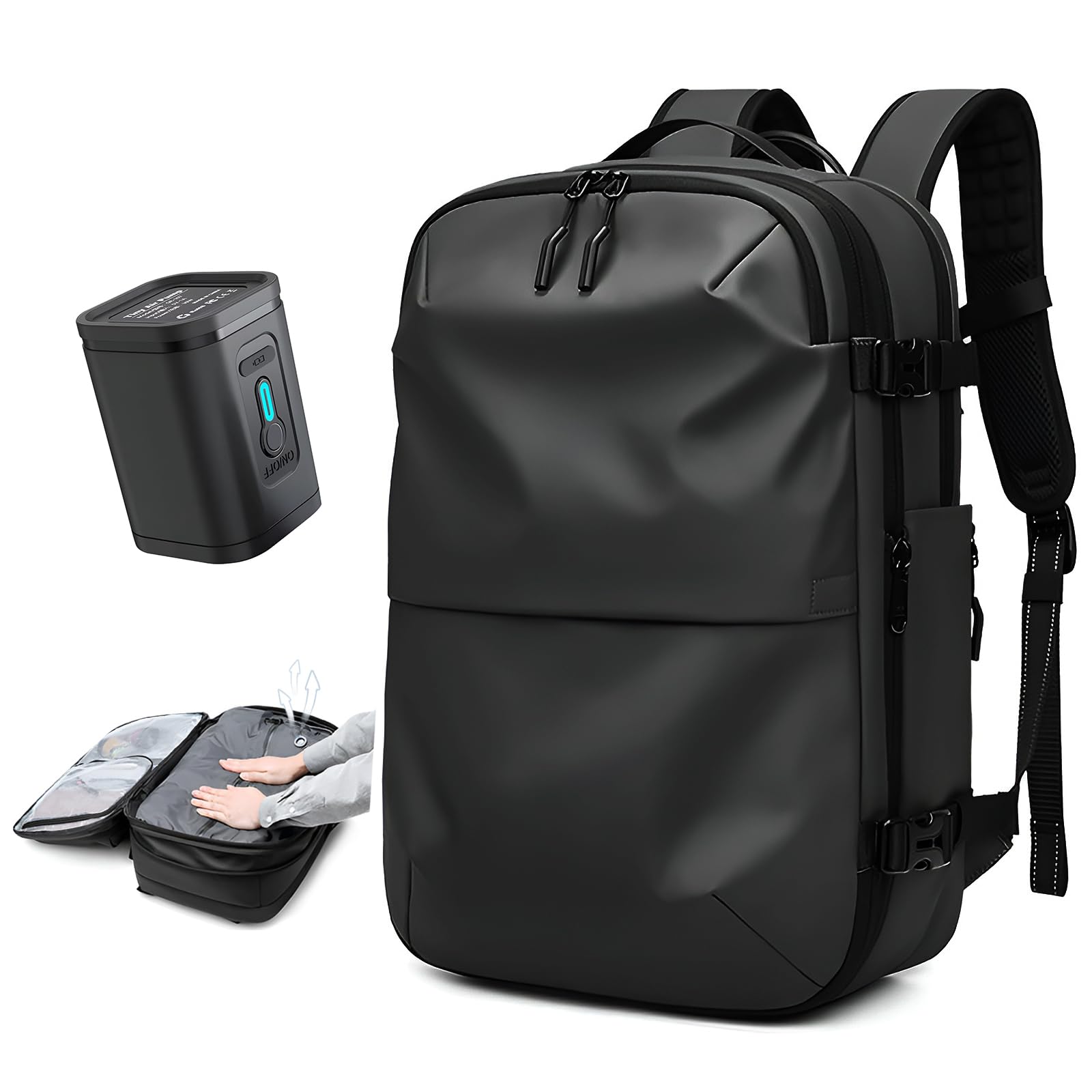 〇Of61 未使用 真空圧縮 バックパック トラベルバッグ Amazon.co.jp: 真空圧縮バックパック、Vacbag バックパック