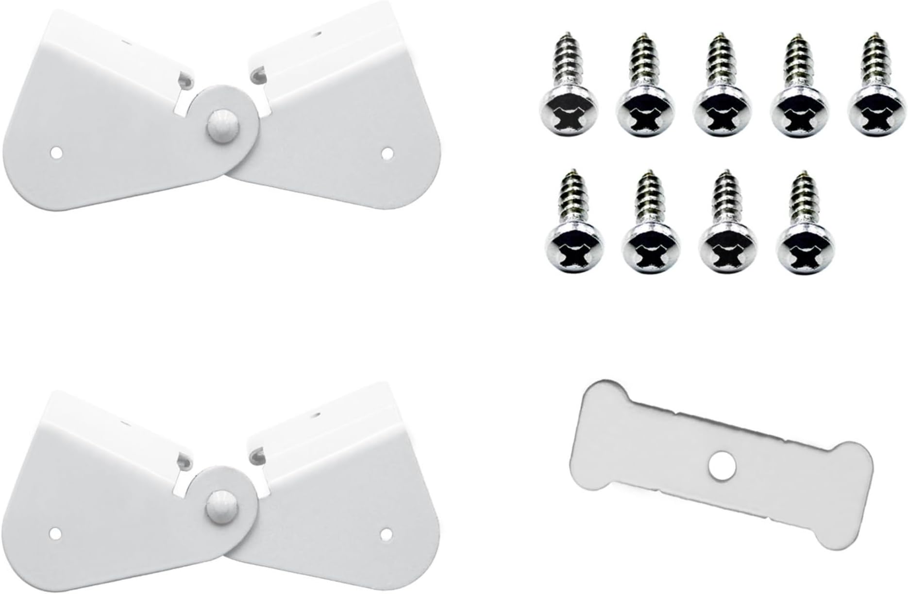 2x3 Downspout Flip Up Hinge Made in The U.S.A. Also Includes Screws
