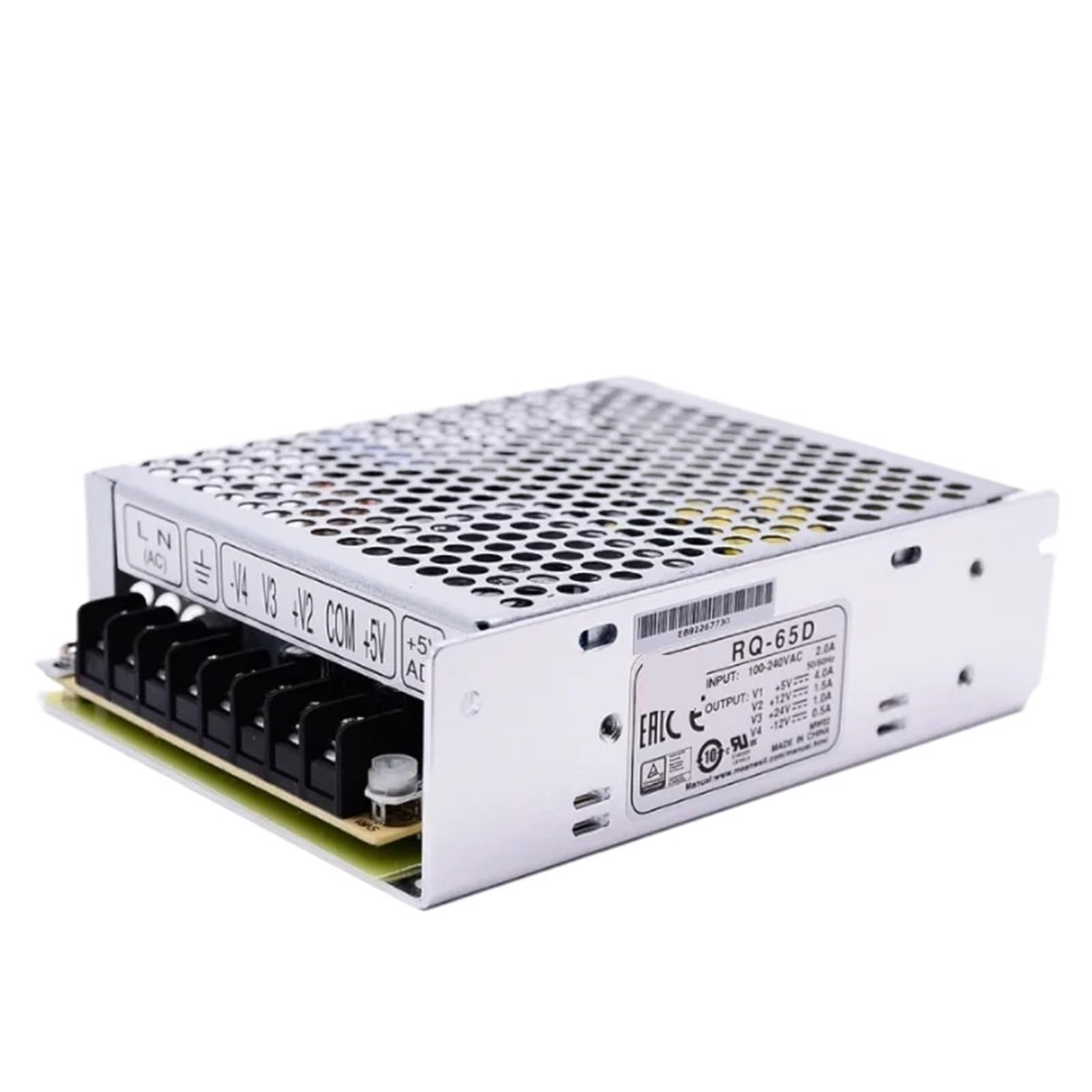 Quad output switching power supply RQ-65B haute efficacité