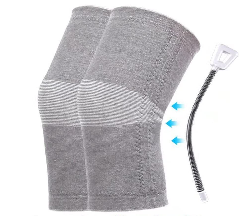 Kniebeschermers voor de winter, 1 paar warme winterkniebeschermers voor vrouwen, mannen, oudere benen, artritis, koude benen, kniesteun, bescherming voor knieën, hardlopen Kniebeschermers voor de winter, 1 paar warme winterkniebeschermers voor vrouwen, mannen, oudere benen, artritis, koude benen, kniesteun, bescherming voor knieën, hardlopen