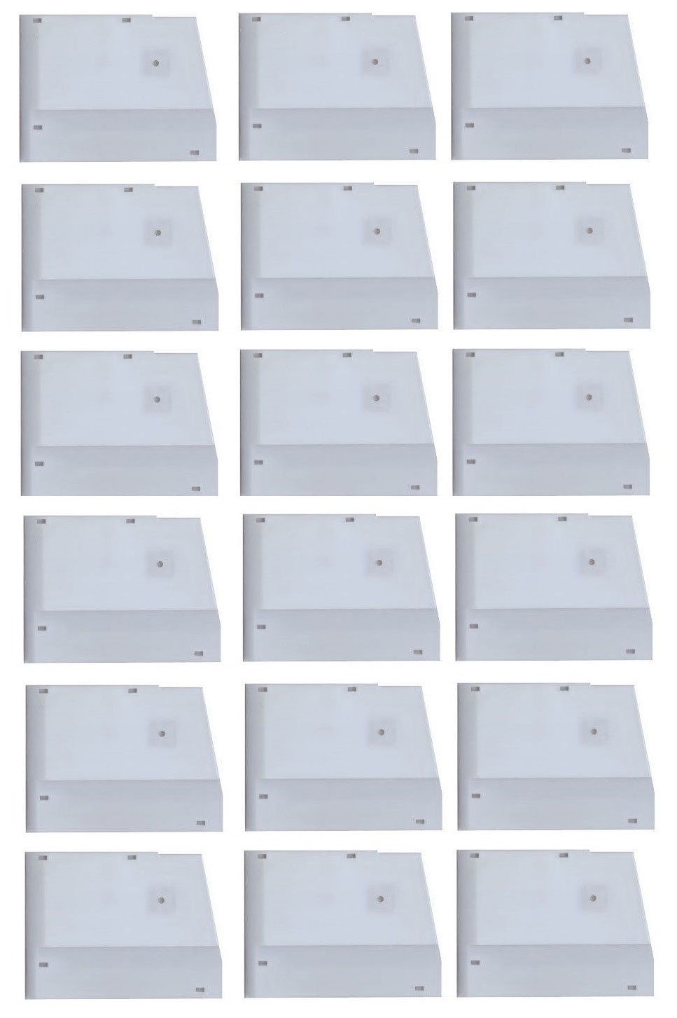 Dixie Narco 12 oz Cans Shims for 5591 Glass Front Vending Machine Qty 18 - W212-1