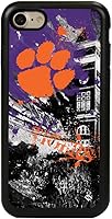 Vista 21 de Guard Dog NCAA - Funda híbrida para iPhone 7/8/SE Paulson Designs, color negro