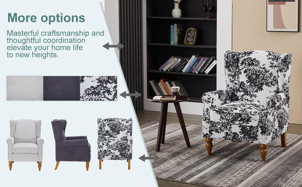 Sillón Plegable Blanco y Gris miniatura 4