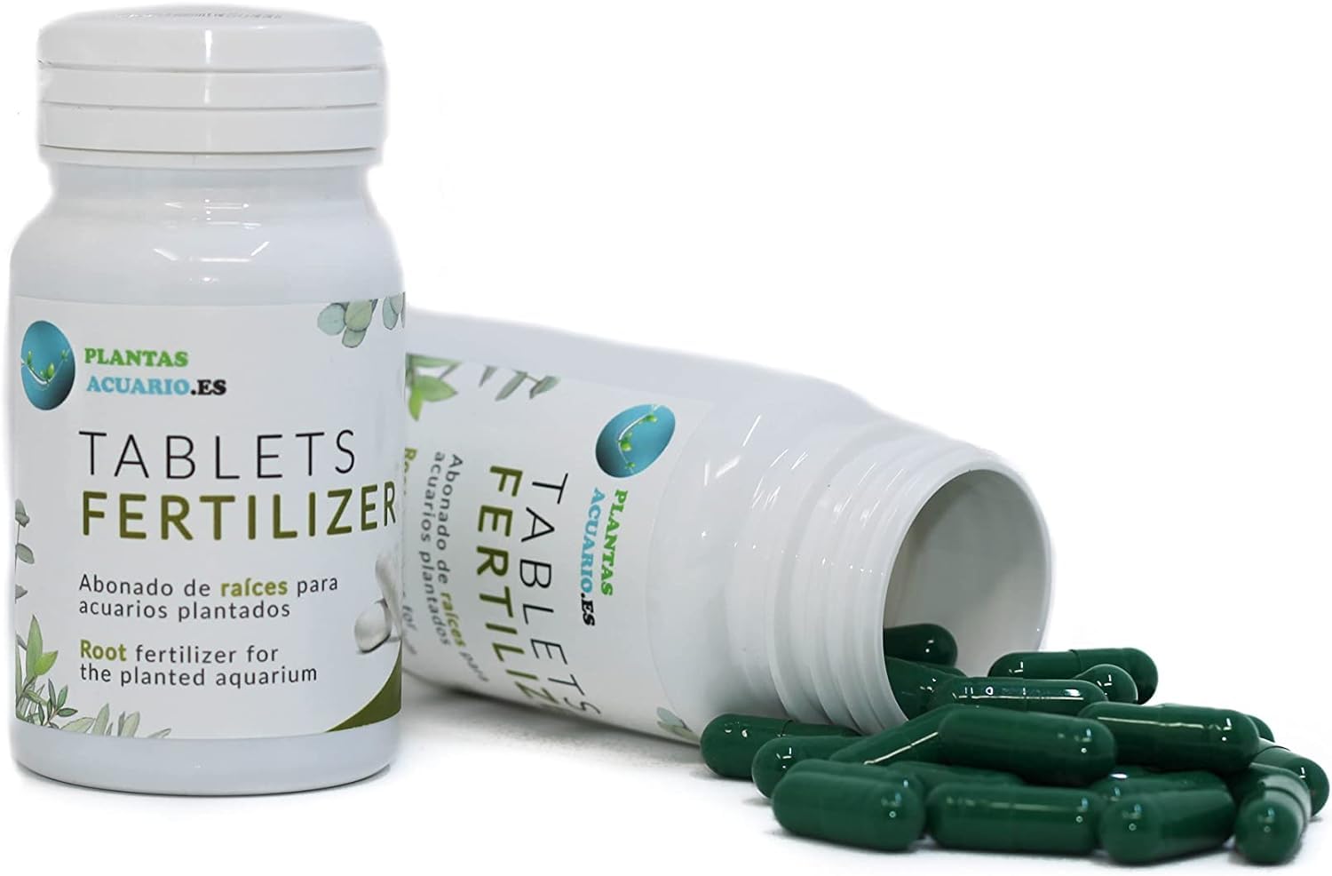 Abono para raíces de plantas en cápsulas, 100 pastillas, para plantas acuáticas y terrestres