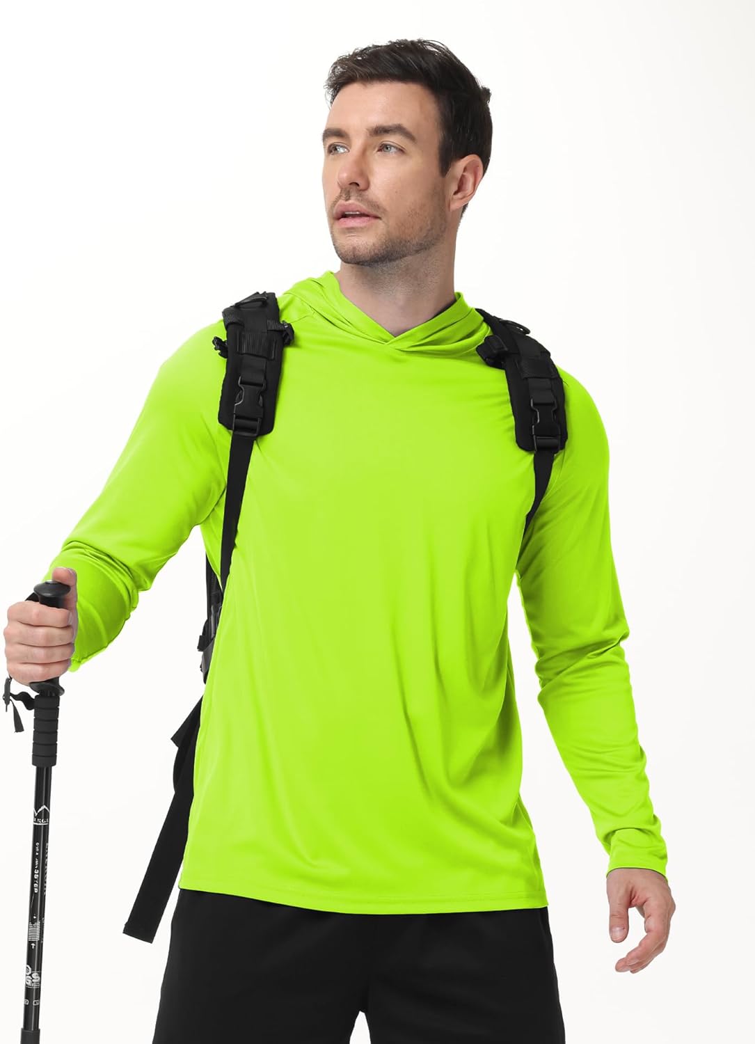 GEEK LIGHTING 3 Packs UPF 50+ Hooded Shirts Sun Protection Hoodie for Hiking Running Fishing Swim Rash Guard - Image 6