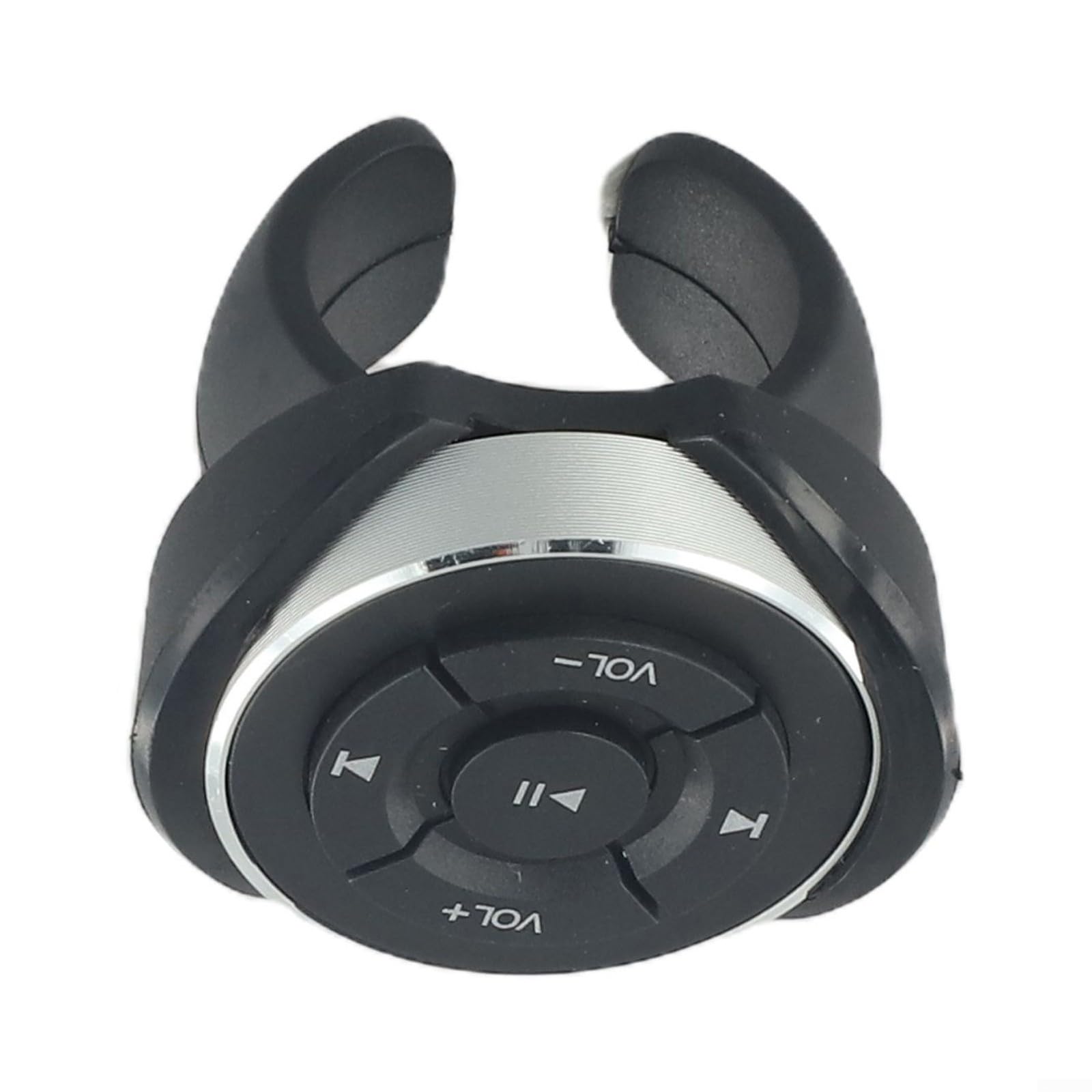 Telecomando wireless per volante, pulsante multimediale per musica e chiamate, controller impermeabile IPX4 4.0 con supporto per auto, moto, sci