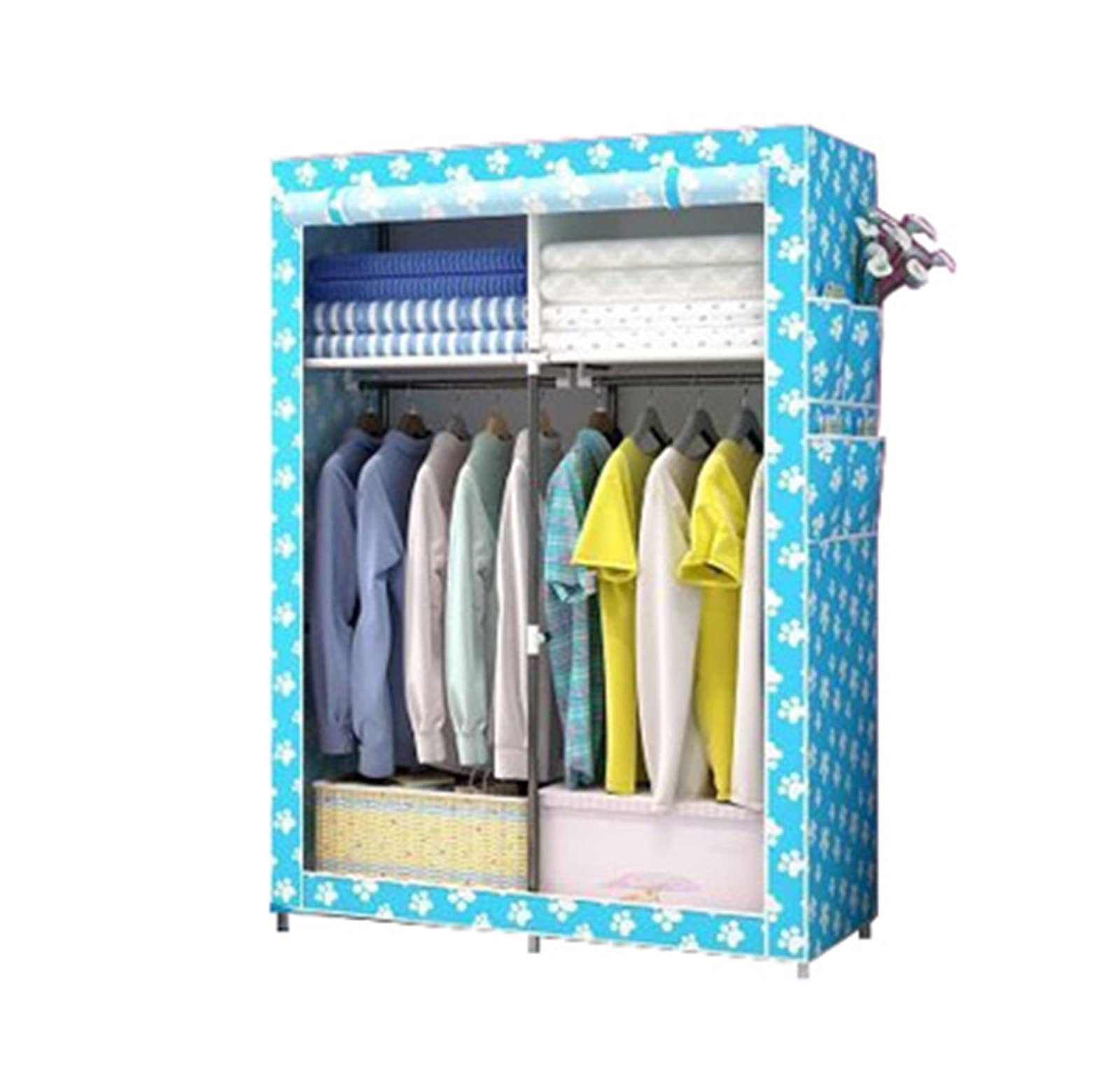 Armoire en tissu contre le manque de place et le désordre