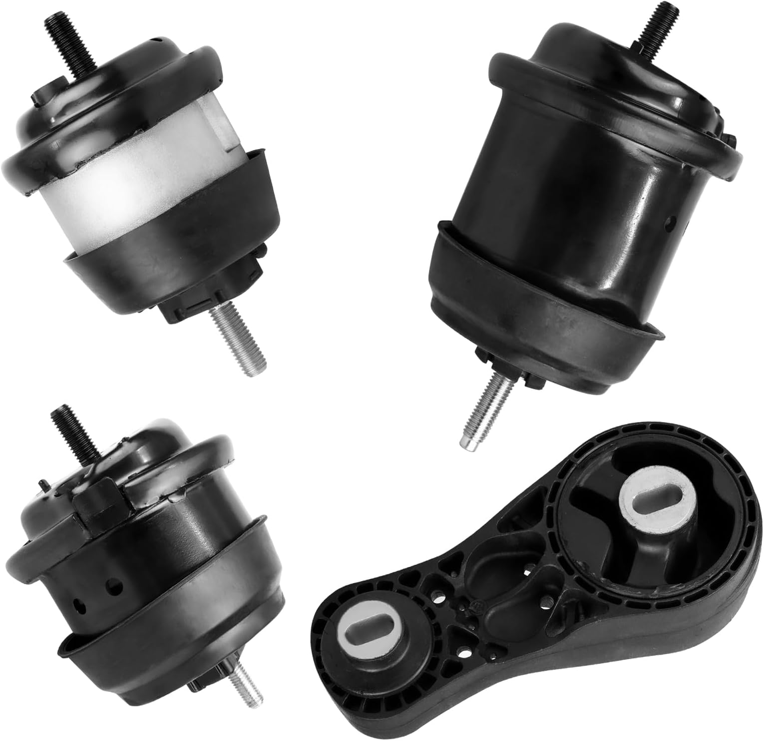 Engine Motor & Trans Mount Kit Compatible with Buick Enclave | Chevy Traverse | GMC Acadia | Saturn Outlook 3.6L 2009-2017 Automatic Transmission Replace for A5444 A5548HY A5549HY A5458HY