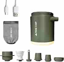 ❤️大特価❤️ エアーマット　電動ポンプ　ワンボタン空気入れ　抜き機能あり Amazon.co.jp: WAQ High Power Air Pump 電動ポンプ エアポンプ
