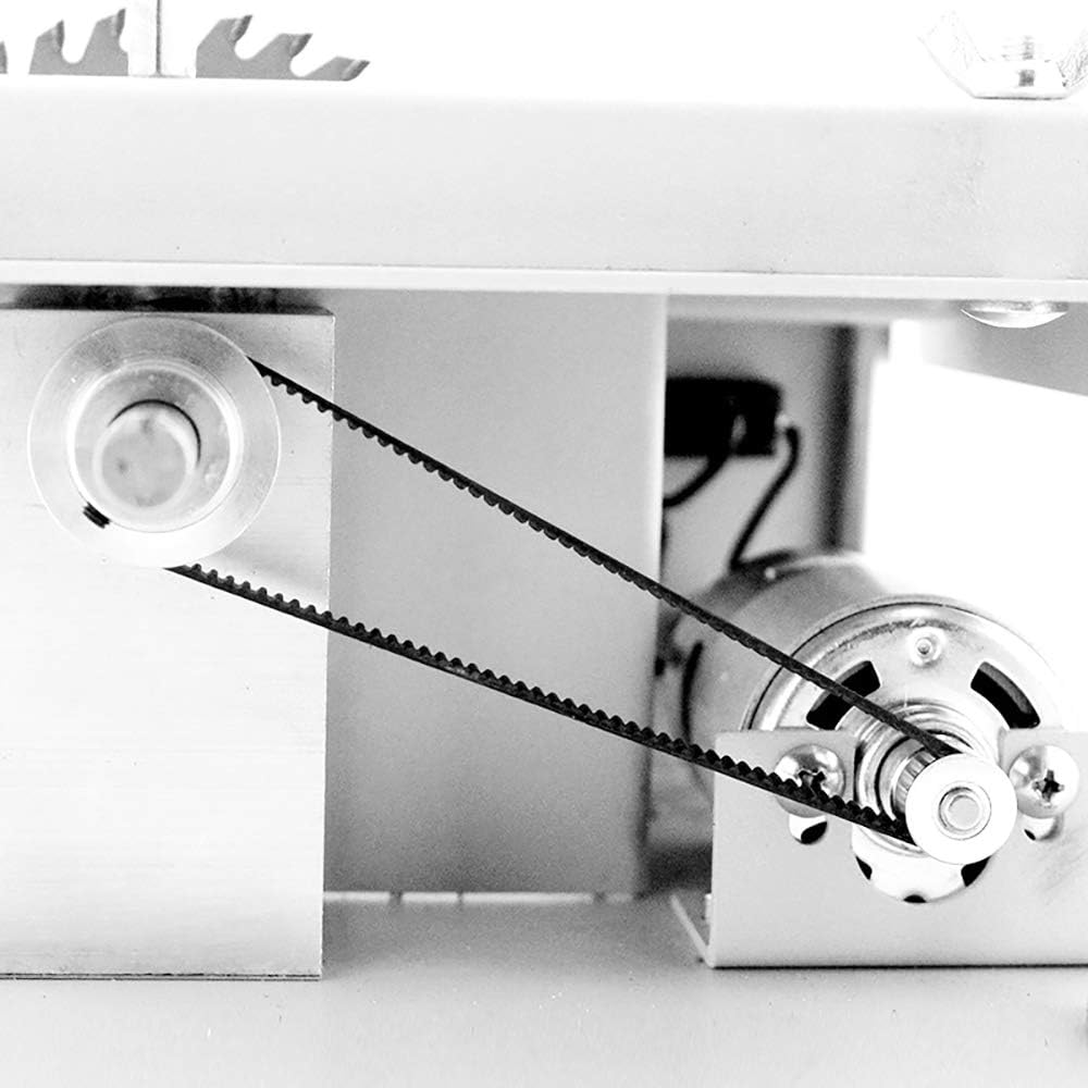 150W Mini Table Saw, Multifunctional Household Wood Cutting Workbench, 9000/min Lathe Electric Polishing Machine, Used For Wood Craft DIY