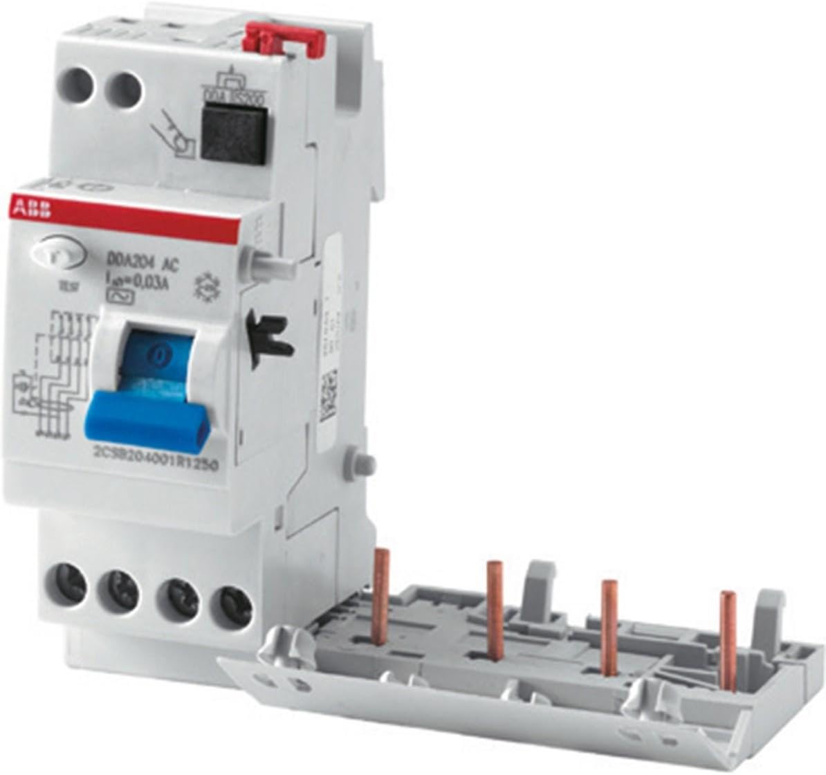 ac-abb Sace dda204 63 A 300 mA Differential Block 4P B42794