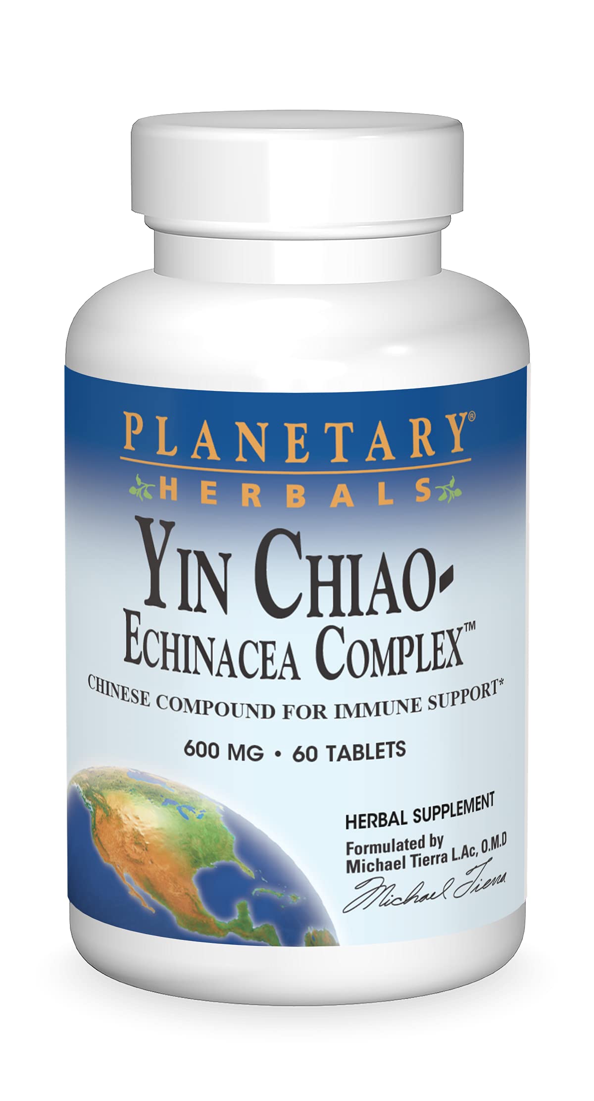 Yin Chiao-Echinacea Complex Planetary Herbals 60 Tabs