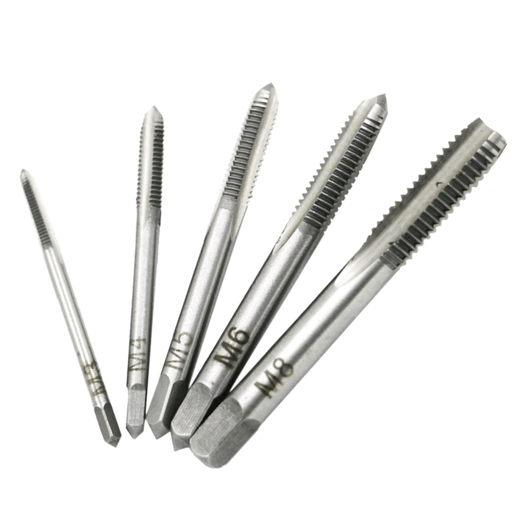 M3M8 Thread Tap for Internal Screw Thread Straight Slot Spiral Tap Set