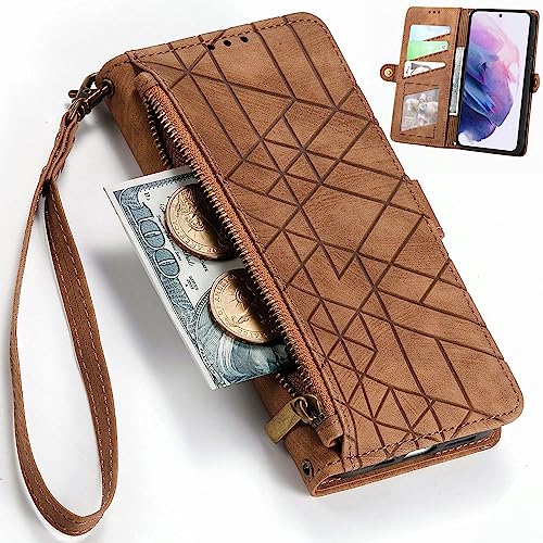 Baili Cover Per Oppo Find X3 Pro, Cerniera Tasca Per Oppo Find X3 Pro, Custodia Pelle Con Design Dei Pulsanti, Caso Per Oppo Find X3 Pro Case-006