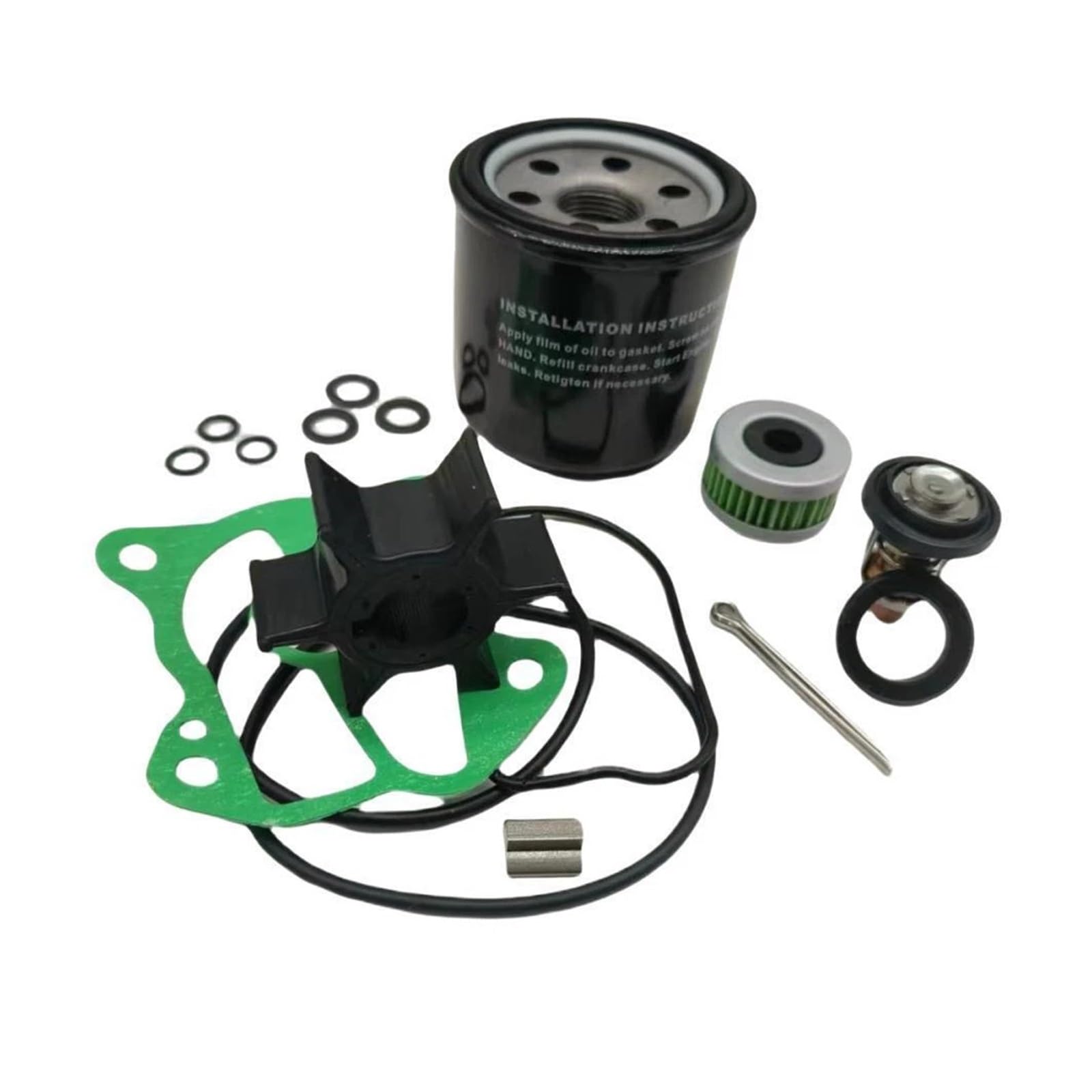 Kit d'entretien moteur hors-bord 60 CV protège contre les impuretés