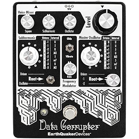 Earthquaker Devices Data Corrupter Modulated Monophonic Harmonizing Phase Locked Loop Guitar Effects Pedal Cover