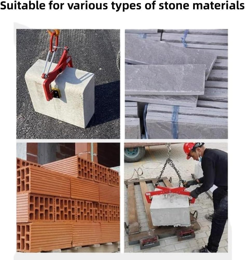 Lifting clamp Stone Marble Granite X-type Lifting Ring Clamp, Suitable For Handling Tools Fixing device(4-6-8 inches)