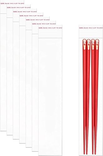 Miniatura 8 de 200 bolsas de celofán de plástico autoadhesivas de 1 x 6 pulgadas para galletas, dulces, joyas, manualidades, calcomanías de fiesta, regalo, 8