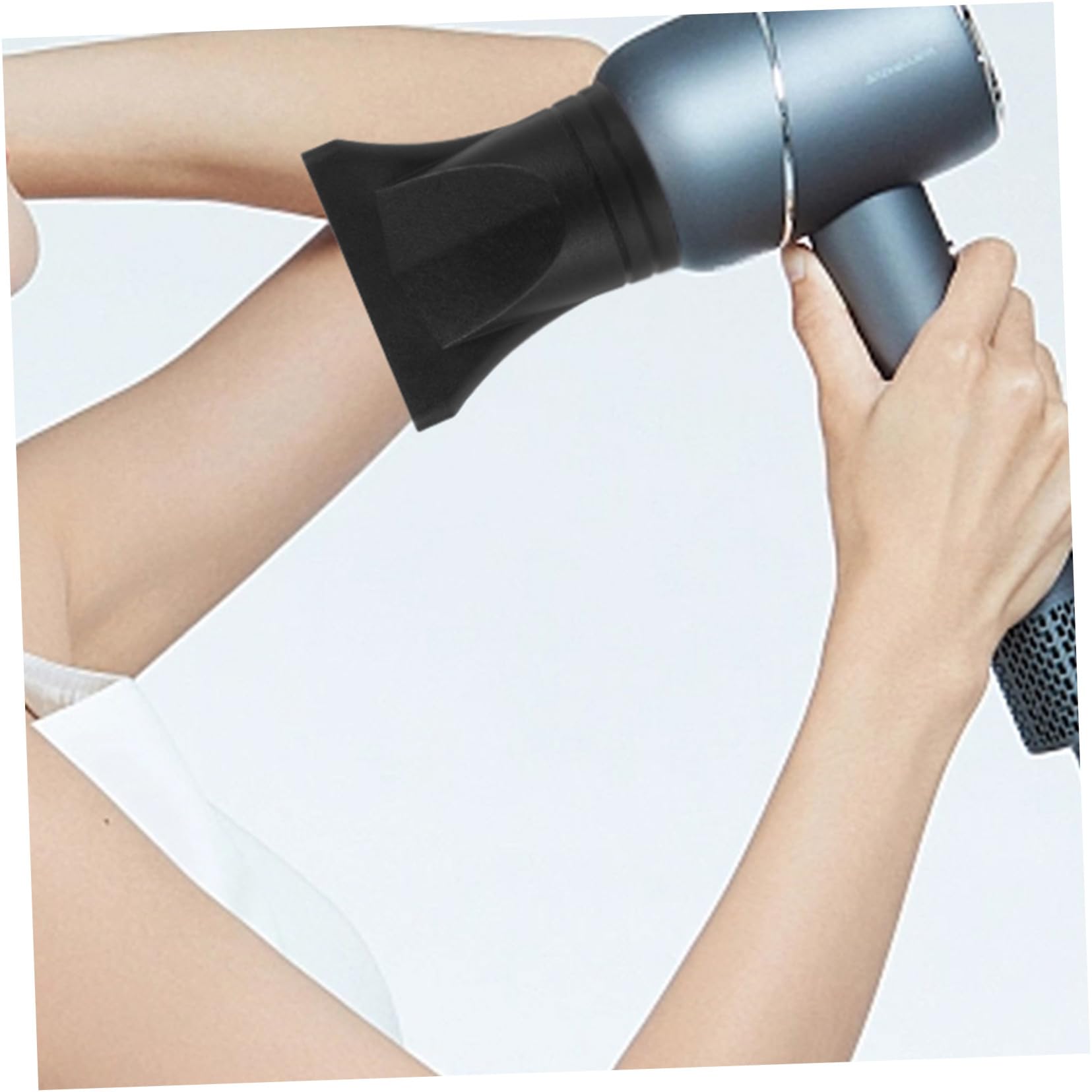 Accessori 4-4,8 4 e Concentratori per Pezzi Asciugacapelli Ugelli da Neri in Plastica Versatili Bocchetta Cm per Uso Professionale e Domestico