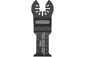 Rockwell Sonicrafter Oscillating Multitool Extended Life Wood & Nail End Cut Blade (3-Pack)