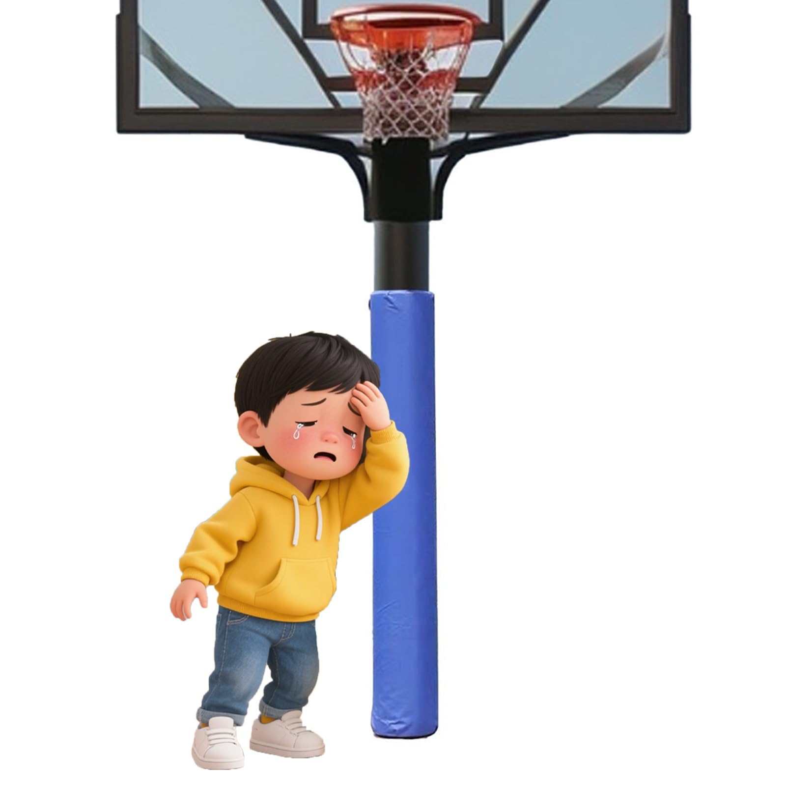Rembourrage de poteau pour panier de basket-ball de 1,2 m de haut extérieur