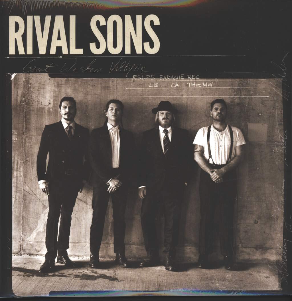 Rival Sons Great Western Valkyrie Etched 2 x LP Album Vinyl Record - NEW