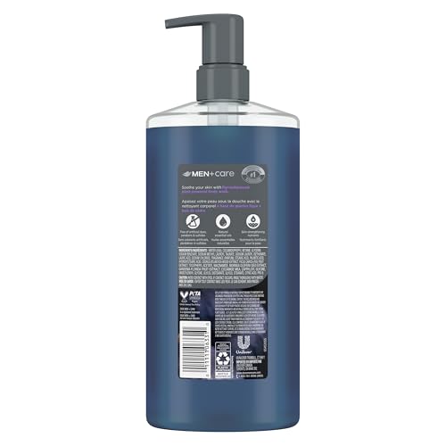 DOVE MEN Fig + Cedarwood Moisturizing Body Wash, Sulfate Free, 26 oz | Plant-Based Cleansers, Paraben and Dye Free, Strengthens the Skin Moisture Barrier, Warm Fig and Cedarwood Scent - image 2