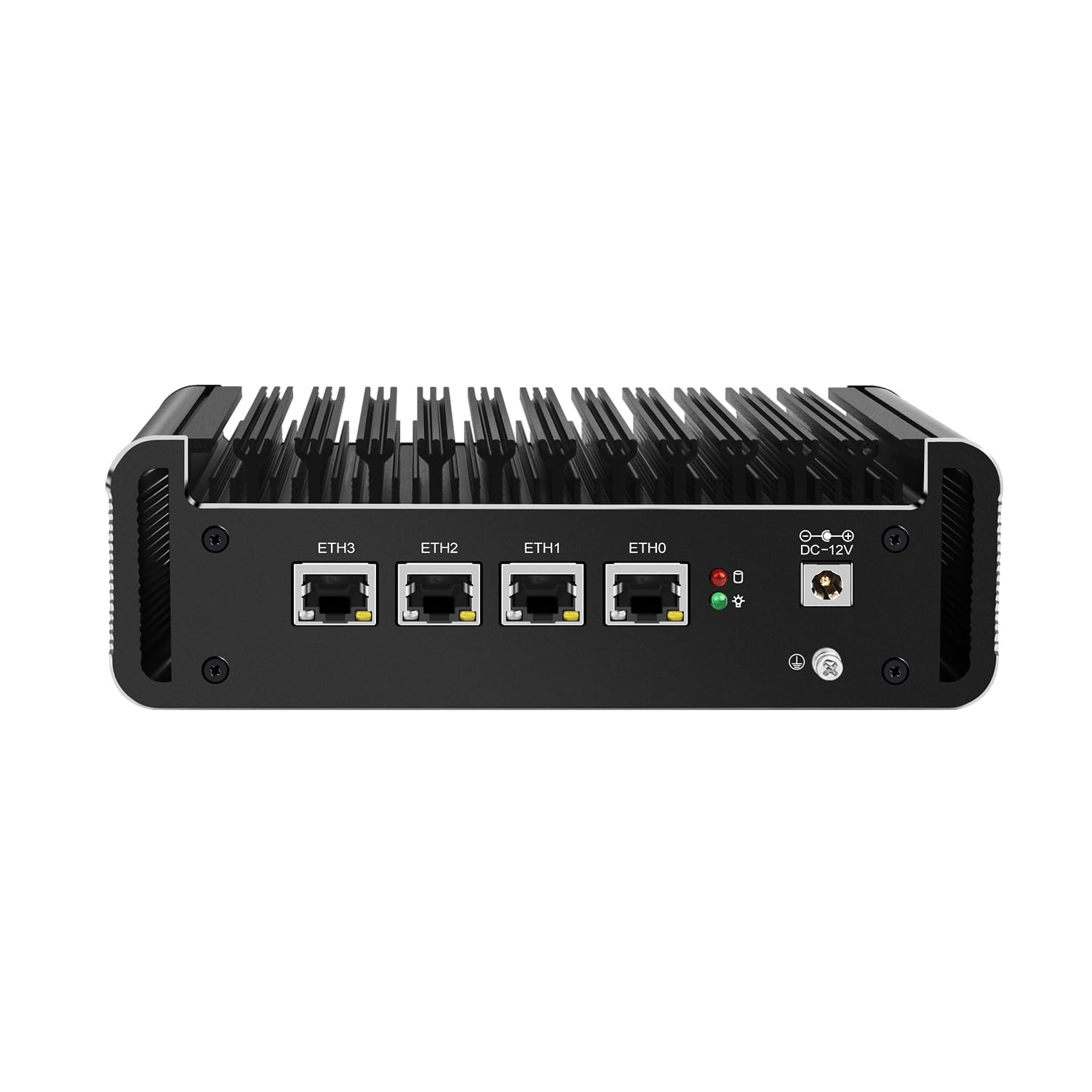 Micro Firewall Appliance, Mini PC, PFSense, Mikrotik, OPNsense, Untangle, Sophos XG, VPN, Router PC, Celeron J4125, RJ20, AES-NI, 4 x I211 LAN, HDMI, Console, 8G RAM, 128G SSD