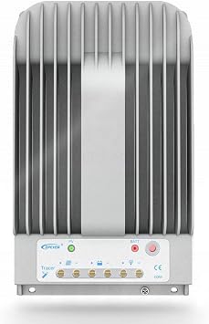 EPEVER Tracer 2215BN 20A MPPT Controller 12V/24V Auto,Max 150V, 260W/520W Input with LCD Display for Sealed, Gel, Flooded Lead-Acid Battery