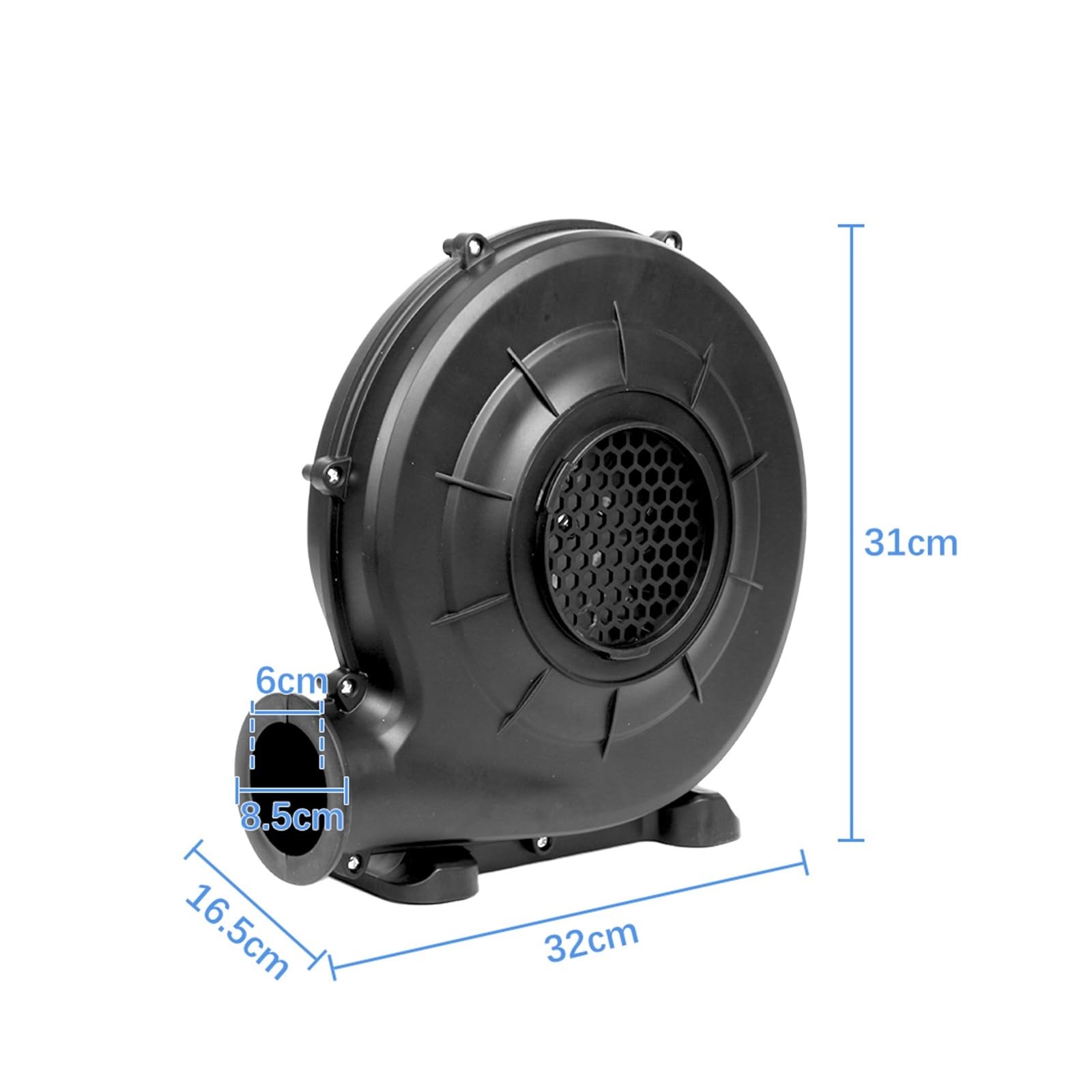 Bomba De Aire Eléctrica 380W, Ventilador Inflable, Pantalla Película, Casa, Tienda Campaña, Máquina For Fiesta Boda Flujo De Aire Potente