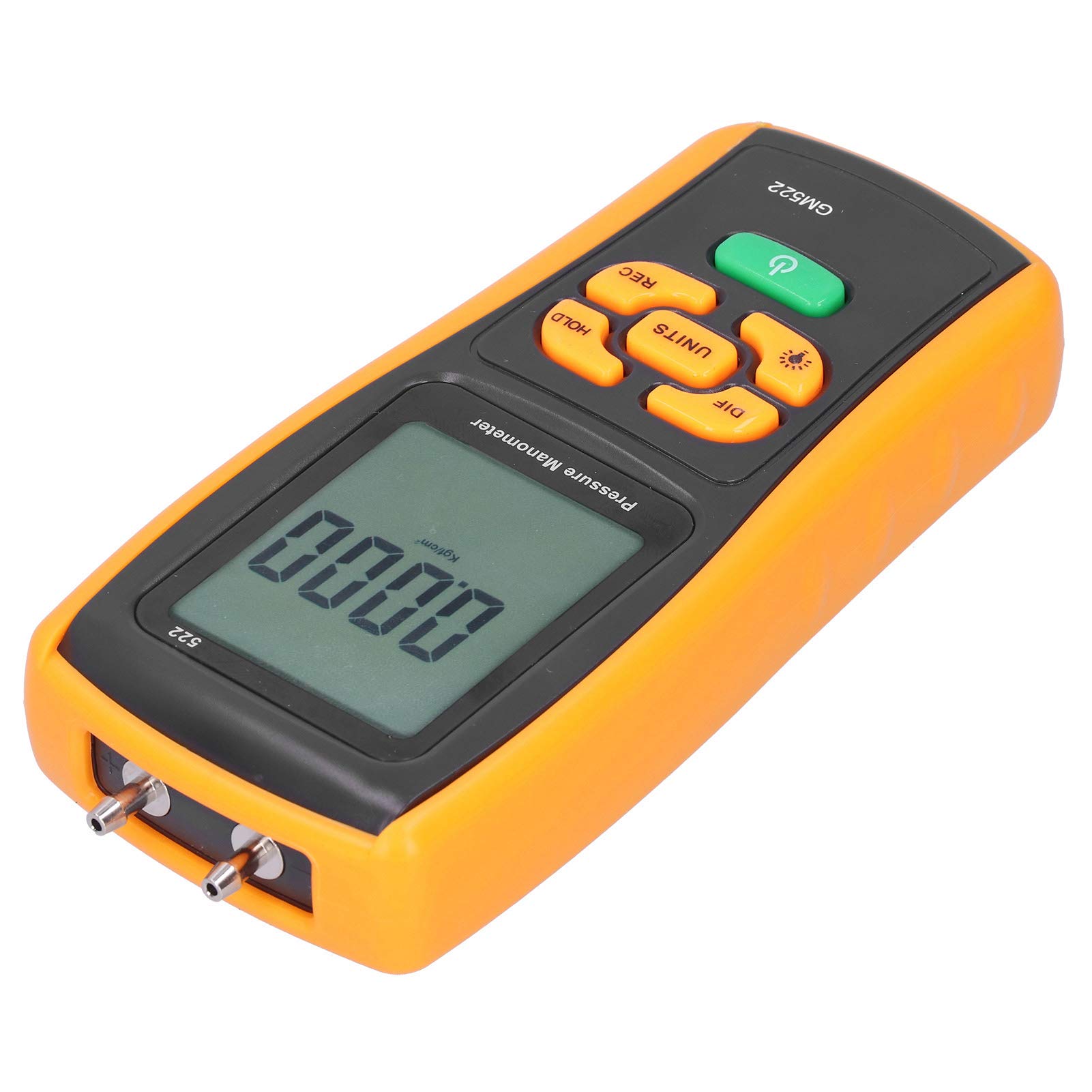 Omabeta Manómetro Diferencial Digital, Medidor de Presión de Aire con Interfaz USB para Ventiladores HVAC, Sopladores, Medición de Resistencia del Filtro