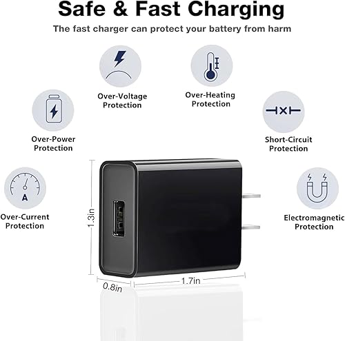 Miniatura 2 de Cable de carga micro USB de 5 pies para Kindle antiguo compatible con Kindle Paperwhite de 1 a 4 (2012-2018), Oasis 1st-3rd (2016-2019), DX