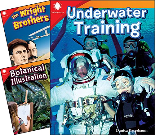 Teacher Created Materials 100718 Smithsonian Grade 3 Pushing The Limits 3-Book Set (Smithsonian Readers: Building Literacy With Steam)