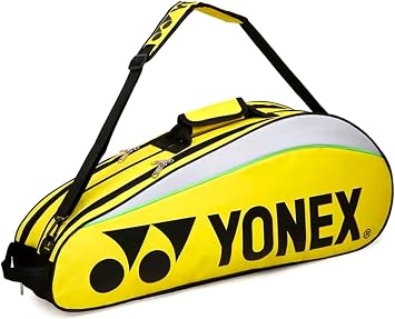 YONEX Badminton Bag - Racket Bag for Badminton & Squash Racquets...Holds up to 6 Racquets + Side Pockets + Shoe Compartment.