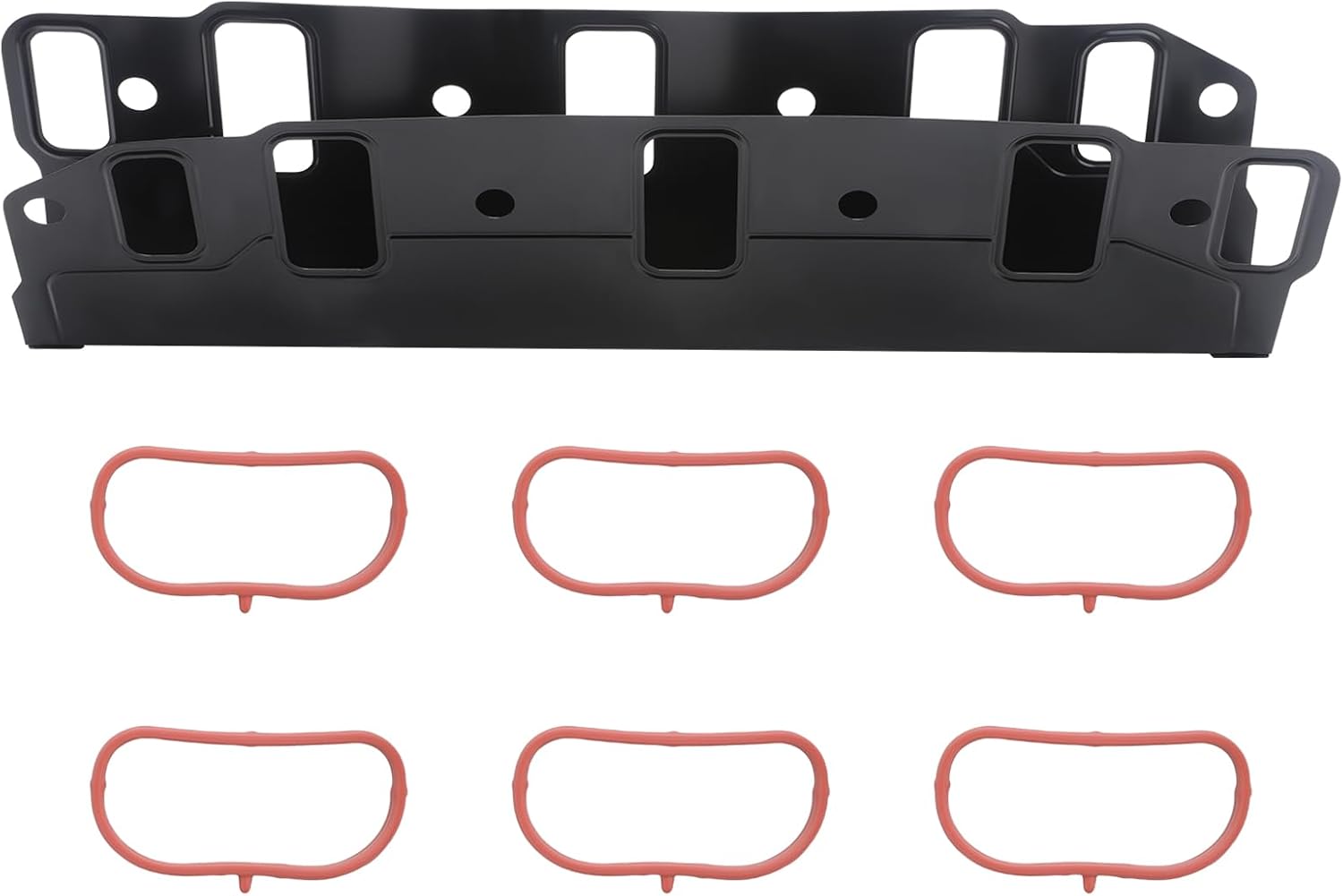 MS 92808-1 Engine Intake Manifold Gasket Set Compatible with J-eep Wrangler Dodge Grand Caravan Chrysle Town & Country Voyager 3.3L 3.8L V6