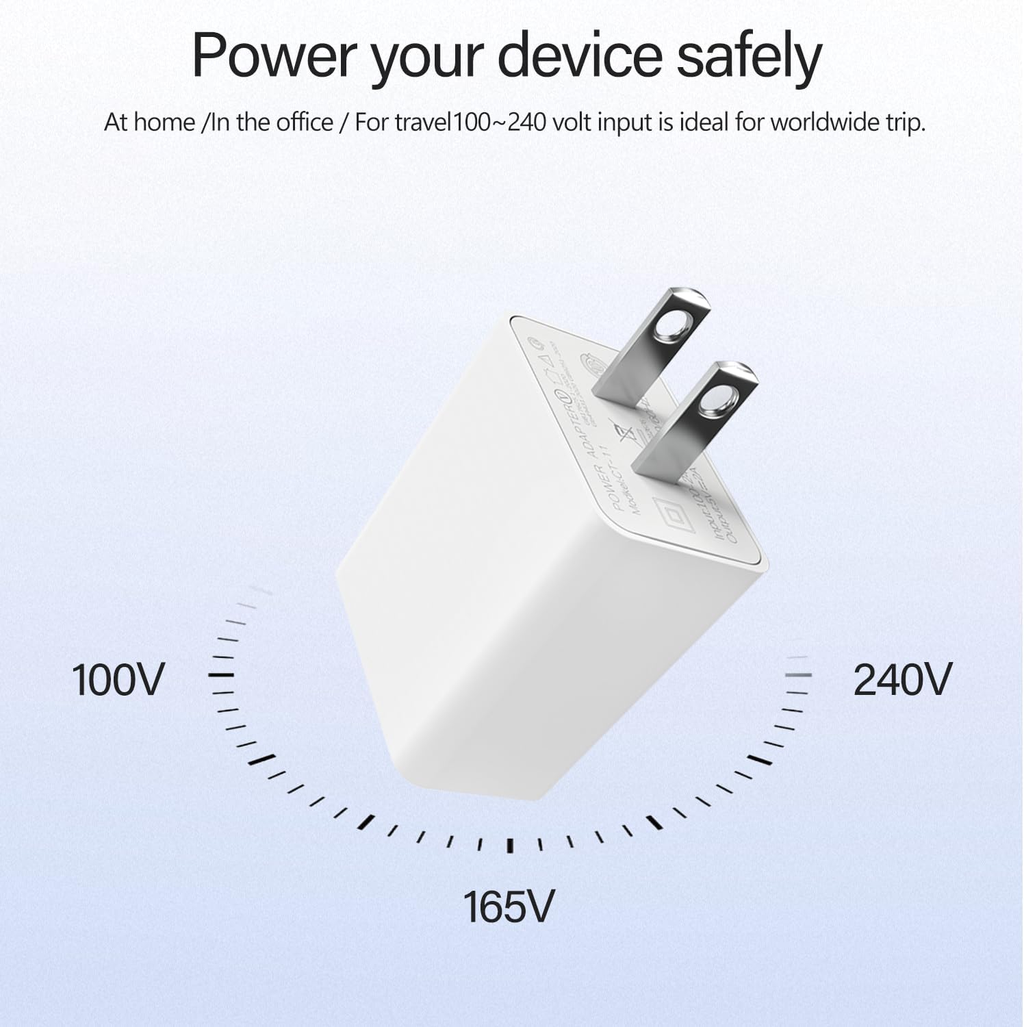 Wall Charger Compatible with Philips Sonicare 4100/3100/ 2100/1100, COSLUS/Nicwell/Bitvae/7AM2M Electric Toothbrush, 5V 2A Water Flosser Power Adapter,White