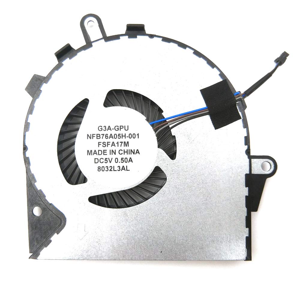LPH Replacement CPU and GPU Fan for HP Omen 15 CE, 15 CE011DX, 15 CE015DX, 15 CE018DX, 15 CE019DX, 15 CE020CA, 15 CE030CA, 15 CE051NR, 15 CE198WM