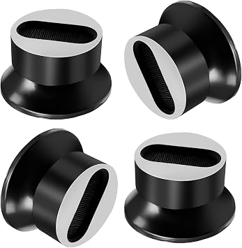 4PCS Silicone Anti Vibration Feet for Bambu Lab A1 & A1 Mini, 3D Printer Shock Absorption Pads Accessories for Reduced Noise & Improved Print Quality 45x25x35mm