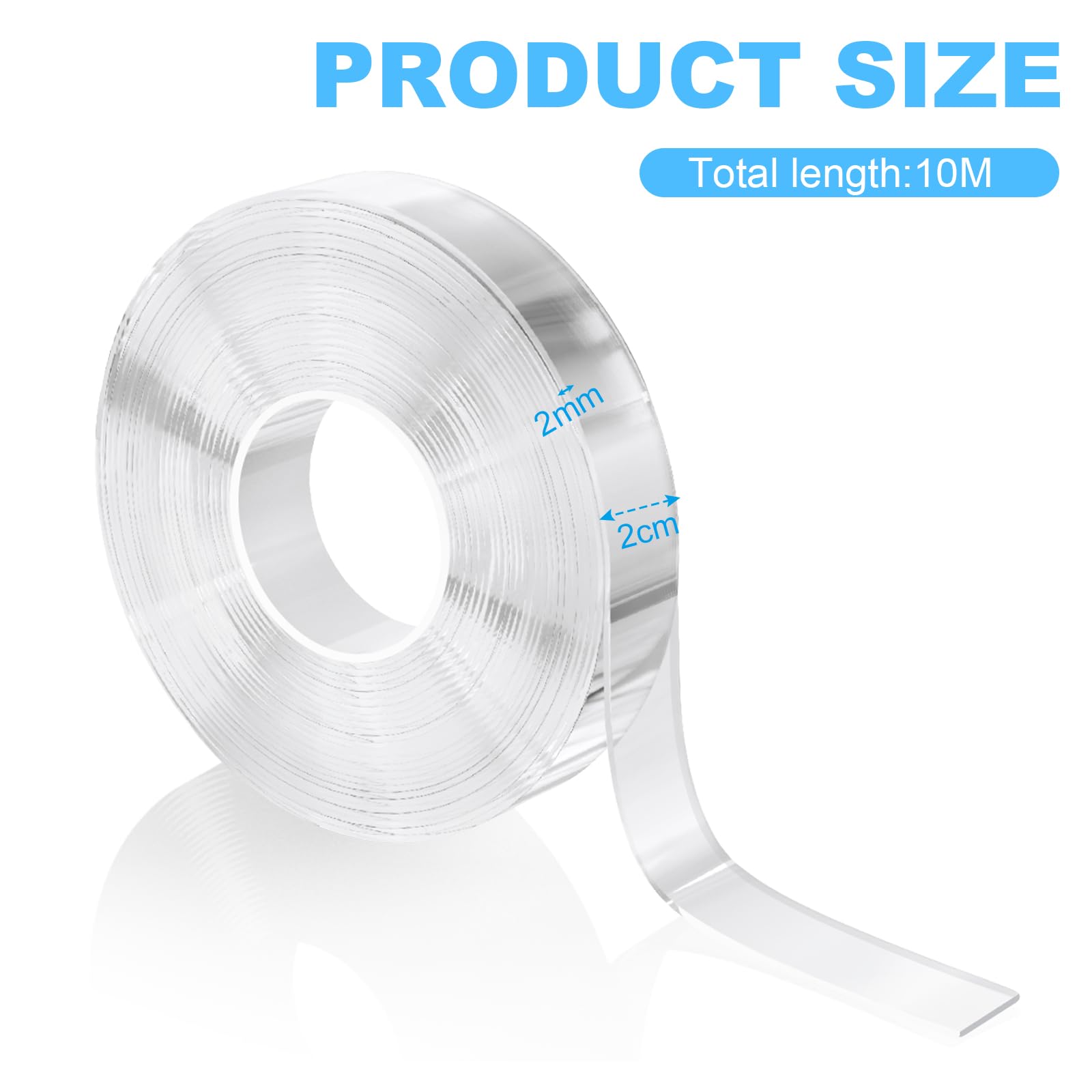 Vicloon Paraspigoli Per Bambini, 10M Trasparenti Protezione Angolo Bambino Autoadesiva PVC, Extra Spesso Copri Angoli per Bambini, Para Spigoli per Mobili Paraspigoli Muro Angolari per Tavoli Cassetti