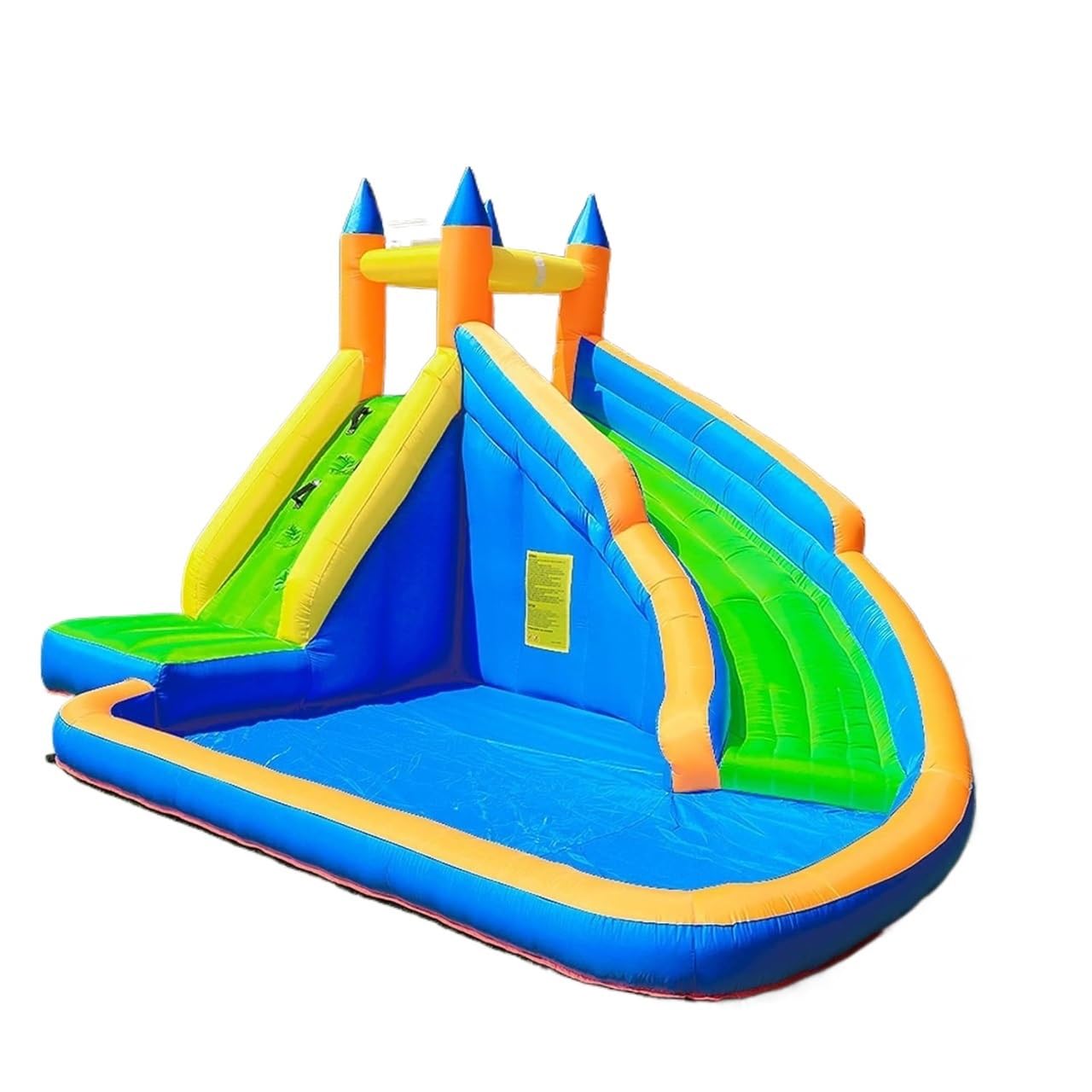 Hüpfburgen, Aufblasbare Schlösser for kleine Haushalte, Spielplatz for Outdoor-Spielzeug, Kletterspielzeug for Kinder