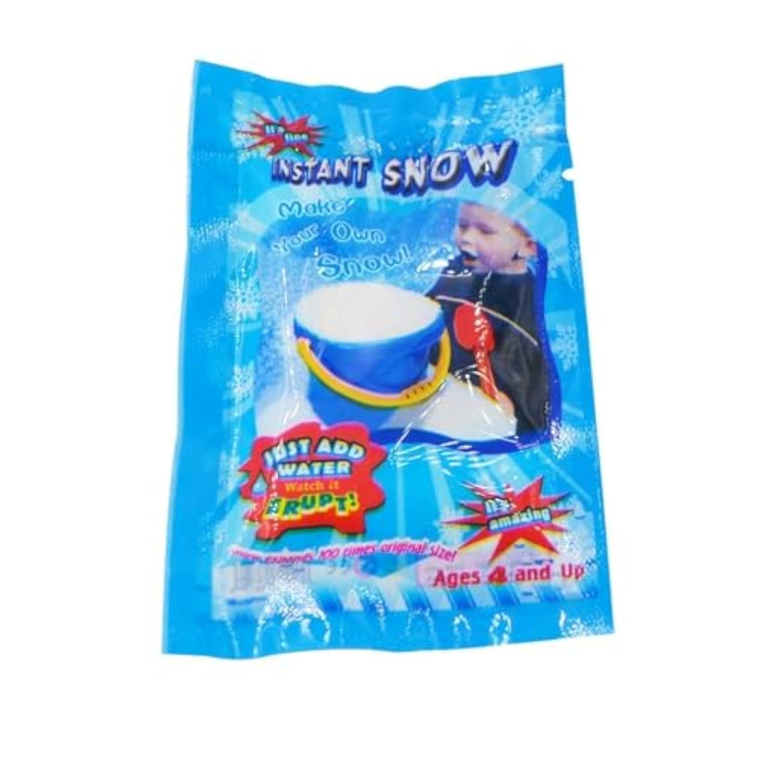 Artificial Instant Snow Fluffy Snowflake Super Absorbent DIY Snow Powder