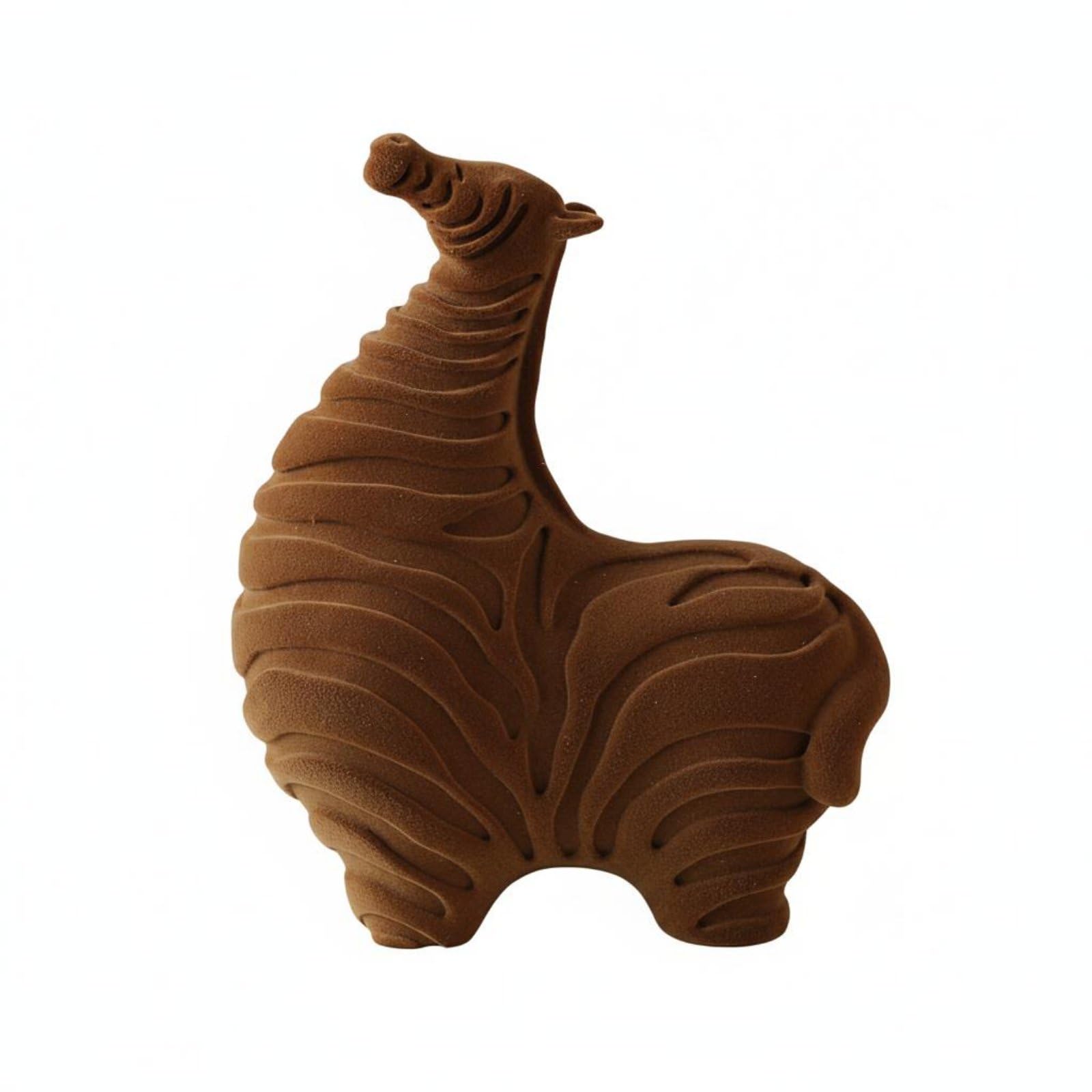 Colcolo Kinderzimmer Deko Figur Pferd Statue Ornament Skulptur Minimalistische Tierfigur mit Weichen Kurven Und Detailreicher Struktur für Kommode Schreibtisch Kinderzimmer Wohnzimmer Diele, Kaffee