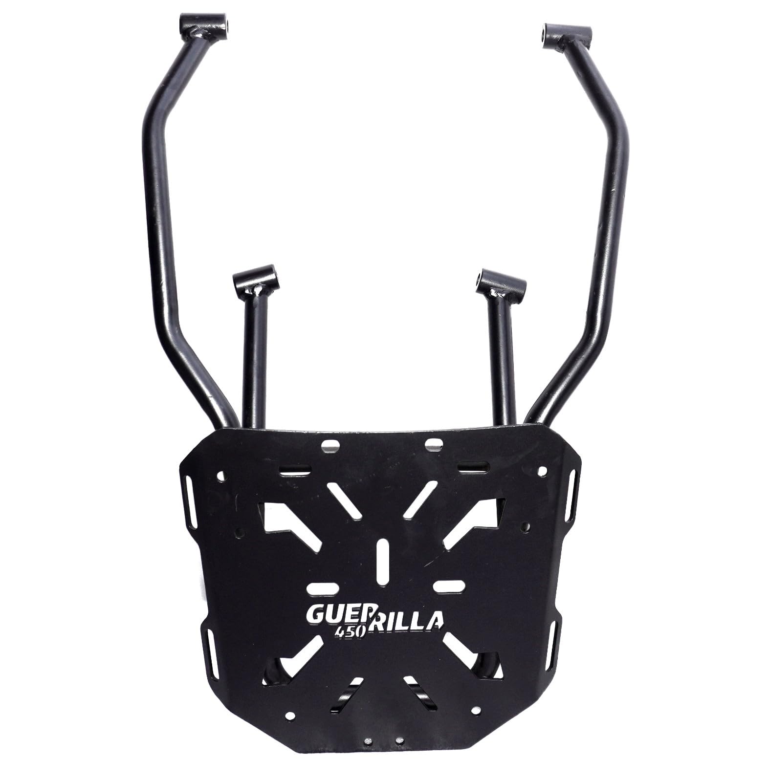 AEspares Portapacchi nero compatibile con Royal Enfield Guerrilla 450